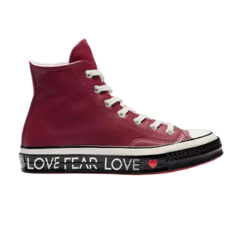 Кроссовки Converse Wmns Chuck 70 Hi 'Love Graphic', красный