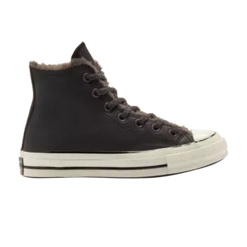 Кроссовки Converse Wmns Chuck 70 High 'Cozy Club - Almost Black', черный