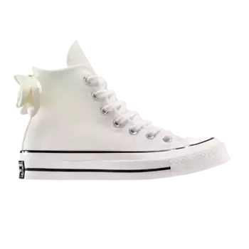 Кроссовки Converse Wmns Chuck 70 High Egret Bows, кремовый