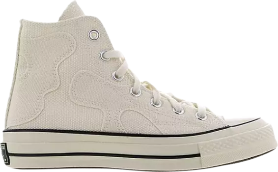 Кроссовки Converse Wmns Chuck 70 High Egret Earth Camo, кремовый
