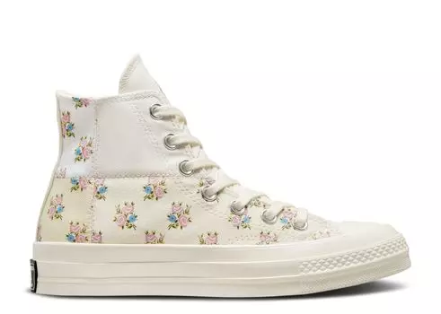 Кроссовки Converse Wmns Chuck 70 High 'Patchwork Floral', кремовый