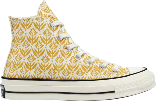 Кроссовки Converse Wmns Chuck 70 High Summer Spirit - Gold Dart, желтый