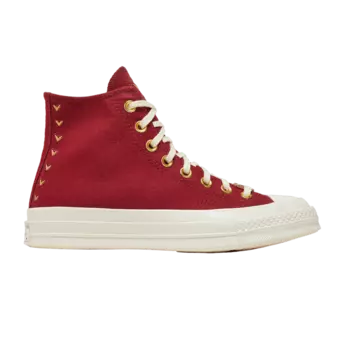 Кроссовки Converse Wmns Chuck 70 High 'Valentine's Day 2023', красный