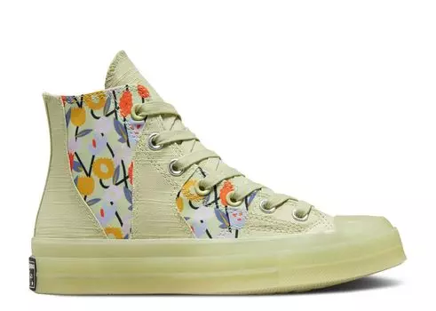 Кроссовки Converse Wmns Chuck 70 High 'We Are Stronger Together', зеленый