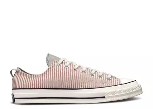 Кроссовки Converse Wmns Chuck 70 Low 'Crafted Stripe', серый