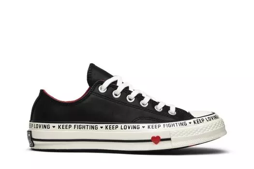 Кроссовки Converse Wmns Chuck 70 Low 'Love Graphic - Black', черный