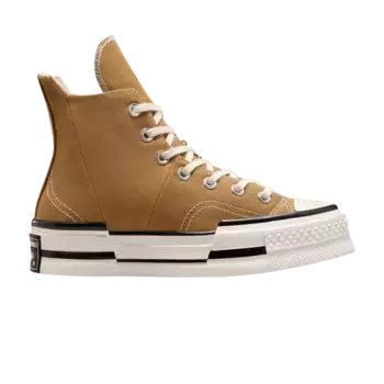 Кроссовки Converse Wmns Chuck 70 Plus High Toadstool Tan, желто-коричневый