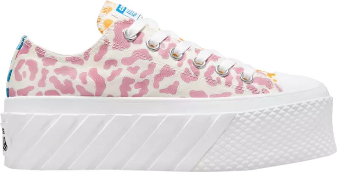 Кроссовки Converse Wmns Chuck Taylor All Star 2X Platform Low Welcome to the Wild, разноцветный
