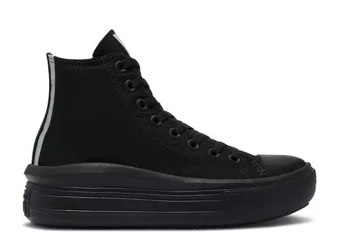 Кроссовки Converse Wmns Chuck Taylor All Star Move High 'Black Metallic', черный