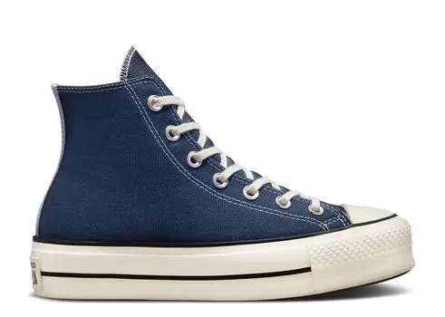 Кроссовки Converse Wmns Chuck Taylor All Star Lift Platform High 'Denim - Navy', синий