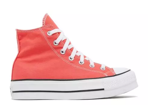 Кроссовки Converse Wmns Chuck Taylor All Star Lift Platform High 'Ultra Red', красный