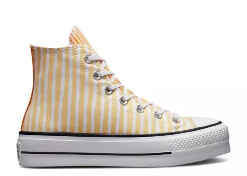 Кроссовки Converse Wmns Chuck Taylor All Star Lift Platform High 'Stripes', белый