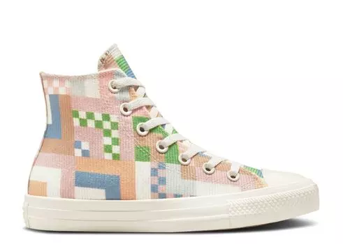 Кроссовки Converse Wmns Chuck Taylor All Star Crafted High 'Abstract Stripes', белый