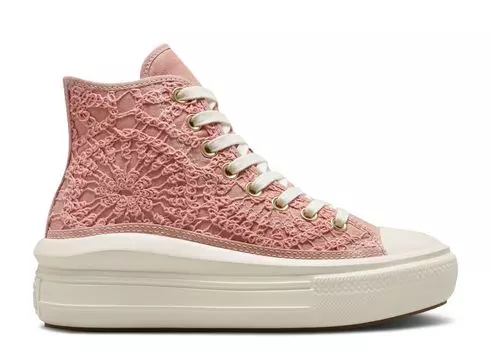 Кроссовки Converse Wmns Chuck Taylor All Star Move Platform High 'Daisy Cord', розовый
