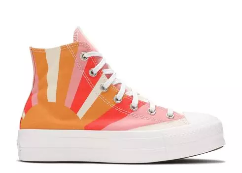 Кроссовки Converse Wmns Chuck Taylor All Star Platform High 'Summer Spirit', розовый
