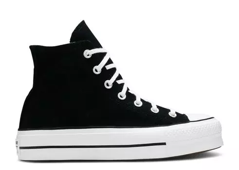Кроссовки Converse Wmns Chuck Taylor All Star Platform High 'Black', черный