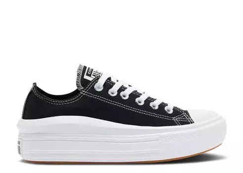 Кеды Converse Wmns Chuck Taylor All Star Move Low 'Black', черный (размер RU 40)