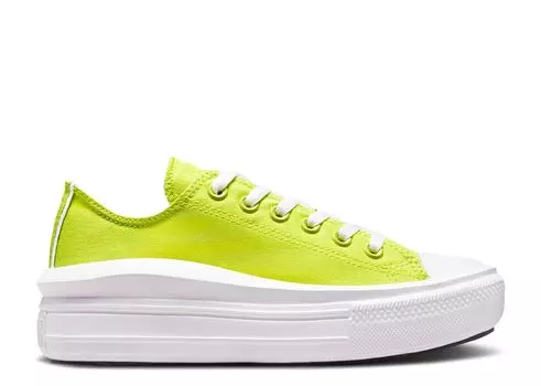 Кроссовки Converse Wmns Chuck Taylor All Star Move Low 'Lime Twist', зеленый