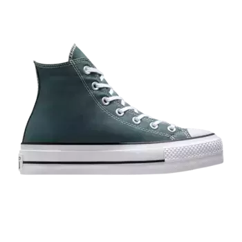 Кроссовки Converse Wmns Chuck Taylor All Star Lift Platform High True Nature, зеленый