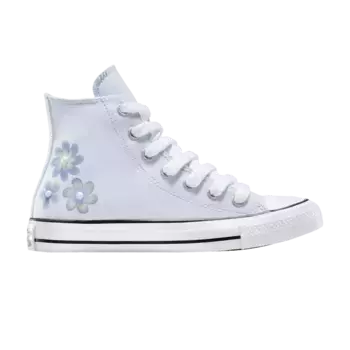 Кроссовки Converse Wmns Chuck Taylor All Star High Gradient Flowers, синий