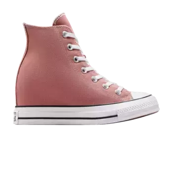 Кроссовки Converse Wmns Chuck Taylor All Star Wedge Platform High Light Saddle, розовый