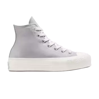 Кроссовки Converse Wmns Chuck Taylor All Star Lift Platform High Ghost Town Embroidery, серый