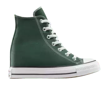 Кроссовки Converse Wmns Chuck Taylor All Star Wedge Platform High Green Envy, зеленый