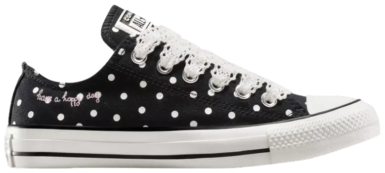 Кроссовки Converse Wmns Chuck Taylor All Star Low 'Polka Dots', черный