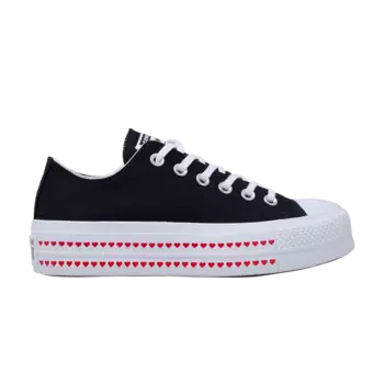 Кроссовки Converse Wmns Chuck Taylor All Star Lift Low 'Love Fearlessly', черный