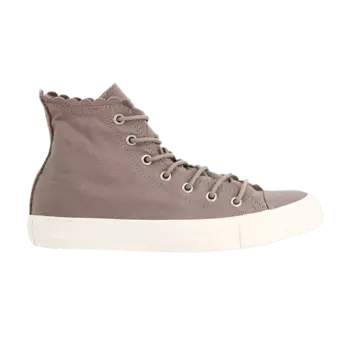 Кроссовки Converse Wmns Chuck Taylor All Star High 'Frilly Thrills - Sepia Stone', коричневый