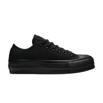 Кроссовки Converse Wmns Chuck Taylor All Star Platform Low 'Triple Black', черный