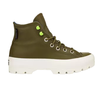 Кроссовки Converse Wmns Chuck Taylor All Star Lugged Winter High GTX 'Dark Moss', зеленый