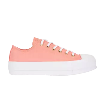 Кроссовки Converse Wmns Chuck Taylor All Star Lift Low 'Pink Driftwood', розовый