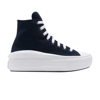Кроссовки Converse Wmns Chuck Taylor All Star Move High 'Anodized Metals - Obsidian', синий