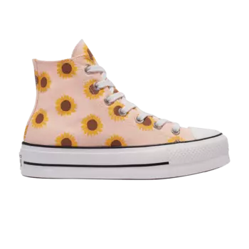 Кроссовки Converse Wmns Chuck Taylor All Star Lift High 'Summer Spirit - Sunflower Season', розовый