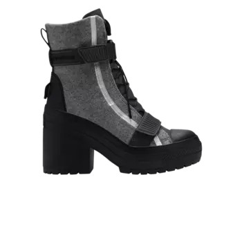 Кроссовки Converse Wmns Chuck Taylor All Star GR 82 XX High 'Black Silver', черный