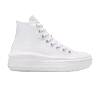Кроссовки Converse Wmns Chuck Taylor All Star Move High 'Hybrid Floral - White Pink Foam', белый