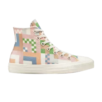 Кроссовки Converse Wmns Chuck Taylor All Star High 'Crafted Abstract Stripes', разноцветный