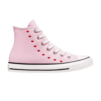 Кроссовки Converse Wmns Chuck Taylor All Star High 'Embroidered Hearts', розовый