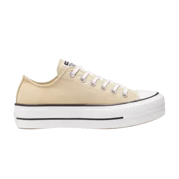 Кроссовки Converse Wmns Chuck Taylor All Star Platform Low 'Farro White', кремовый