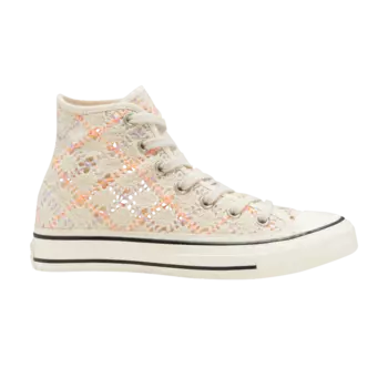 Кроссовки Converse Wmns Chuck Taylor All Star High 'Boho Crochet', кремовый