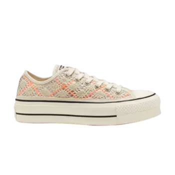 Кроссовки Converse Wmns Chuck Taylor All Star Low 'Boho Crochet', желто-коричневый