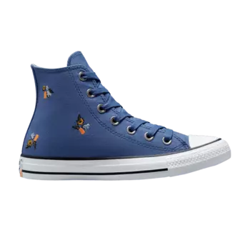 Кроссовки Converse Wmns Chuck Taylor All Star High 'We Are Stronger Together', синий
