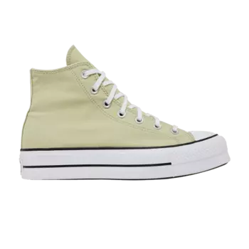 Кроссовки Converse Wmns Chuck Taylor All Star Lift High 'Olive Aura', зеленый