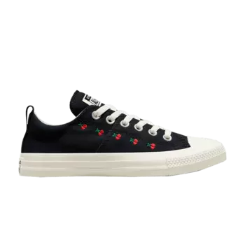 Кроссовки Converse Wmns Chuck Taylor All Star Madison Low 'Embroidered Cherries', черный