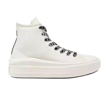 Кроссовки Converse Wmns Chuck Taylor All Star Move High 'Archive Print - Egret', кремовый