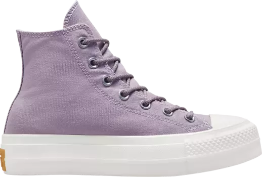 Кроссовки Converse Wmns Chuck Taylor All Star Lift Platform Canvas High Lucid Lilac, фиолетовый