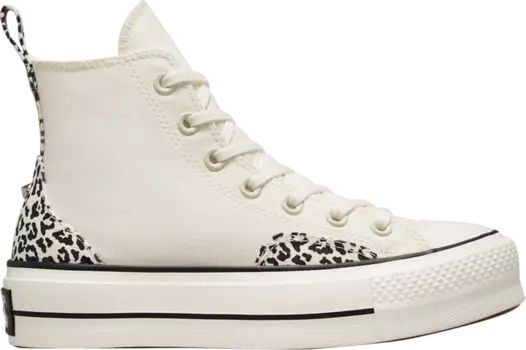 Кроссовки Converse Wmns Chuck Taylor All Star Lift Platform High Animalier, кремовый