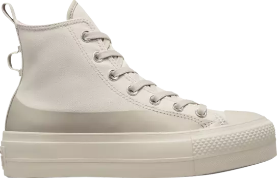Кроссовки Converse Wmns Chuck Taylor All Star Lift Platform High Desert Sand, кремовый
