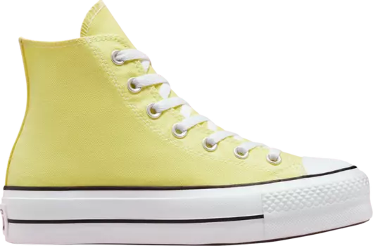 Кроссовки Converse Wmns Chuck Taylor All Star Lift Platform High Light Zitron, желтый
